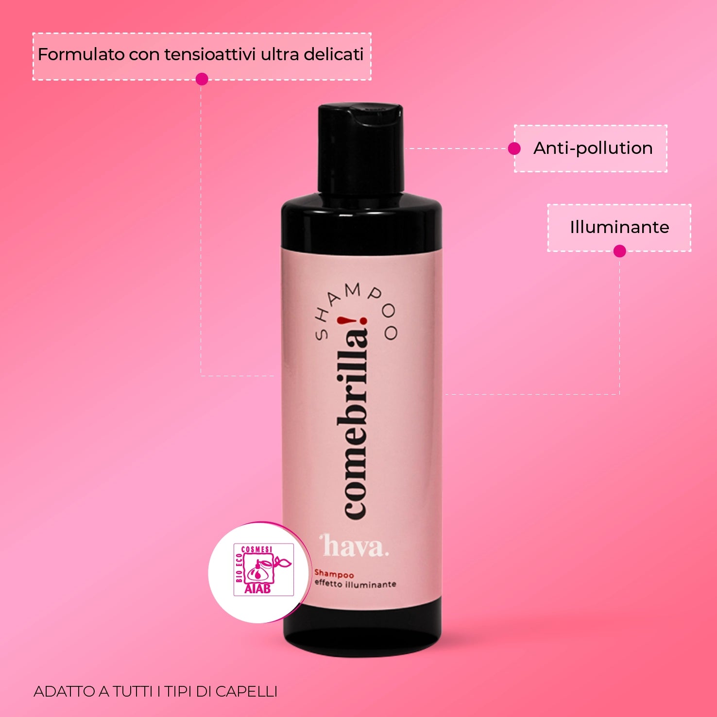 Shampoo Illuminante e Anti-Pollution