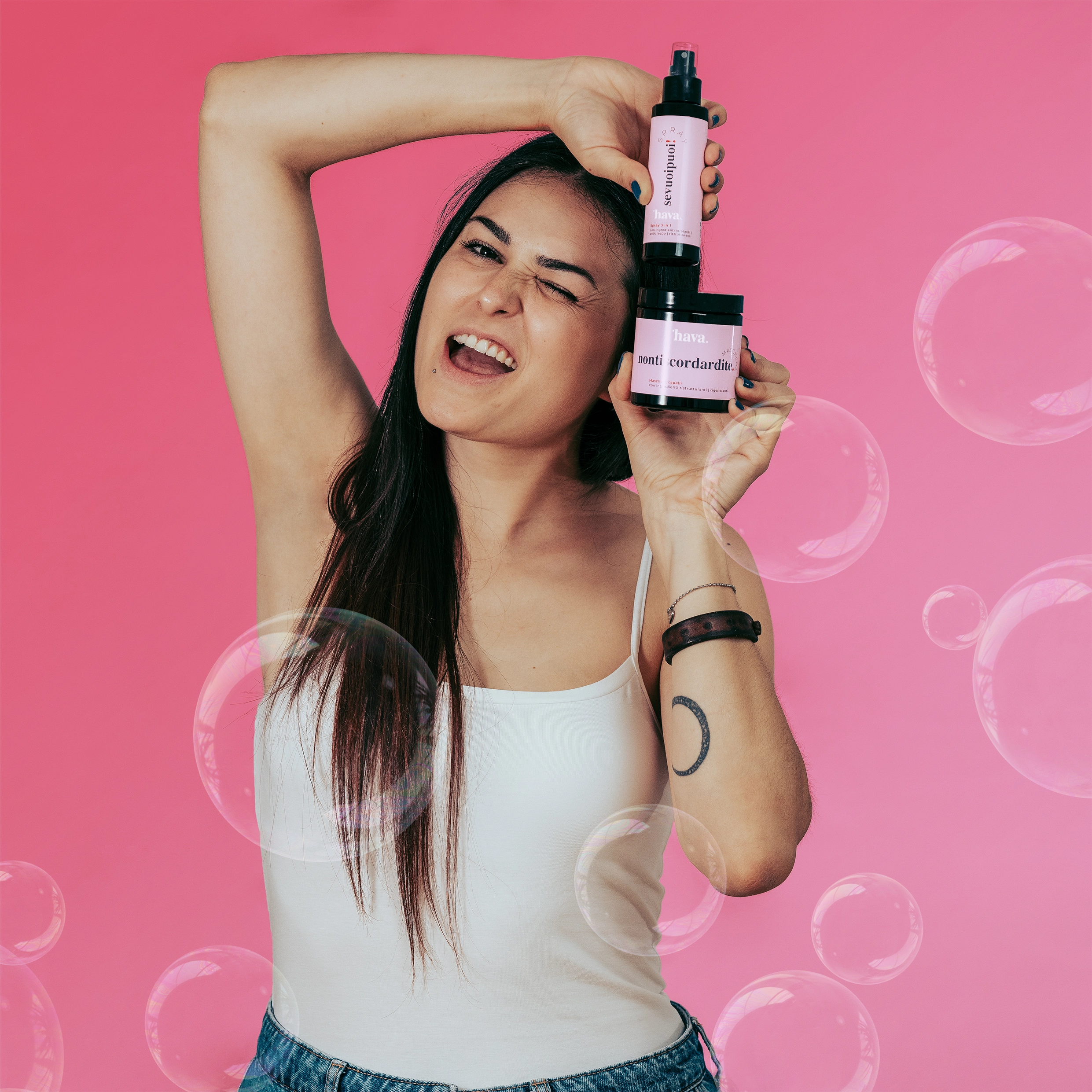 Maschera Riparatrice + Lozione spray 3 in 1