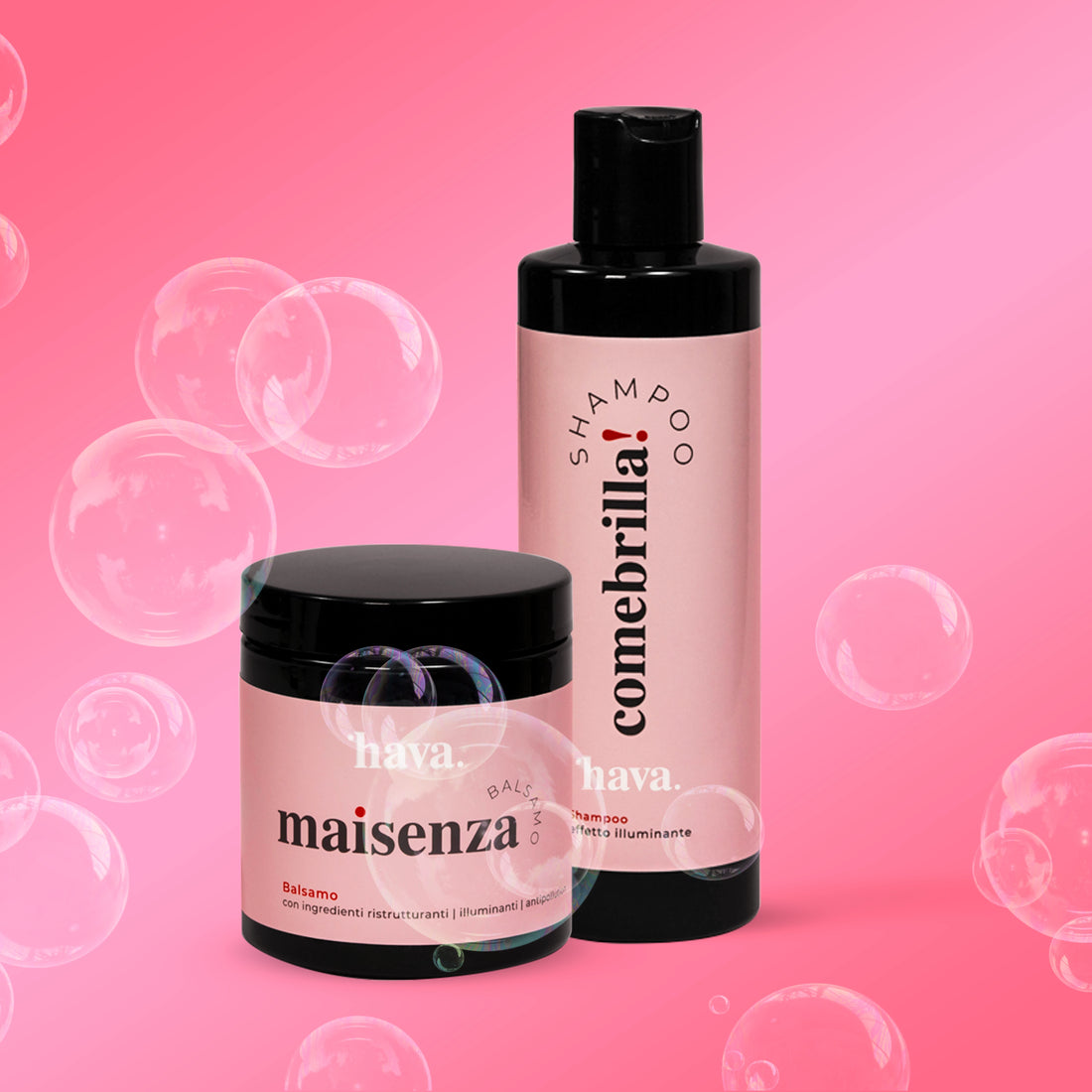 Shampoo Illuminante + Balsamo Nutriente